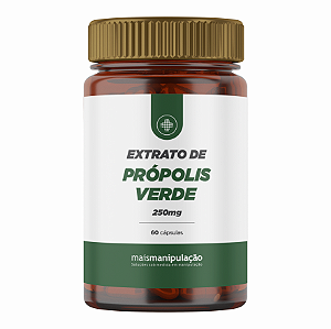 Extrato de Propolis Verde Suplemento 250 Mg 60