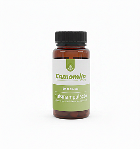 Camomila 500mg Suplemento 60 Caps