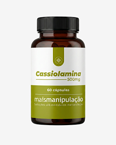 Cassiolamina 500mg Suplemento 60 Caps