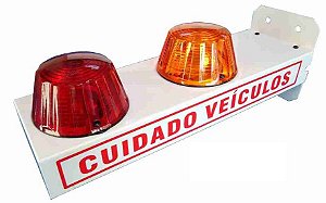 SGDN-AC SINALIZADOR DE GARAGEM EM LEDS COM AVISO SONORO