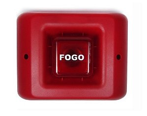 ALM4210-24 INDICADOR SONORO E VISUAL COM EFEITO STROBO 24V