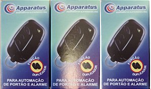 APPTX3-303 CONTROLE REMOTO TRIPLO COMANDO 303MHZ COM BATERIA -3(UND)