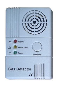 DGAK200-220 DETECTOR DE GÁS 220V COM CONTATO DE RELÉ BRALARMSEG