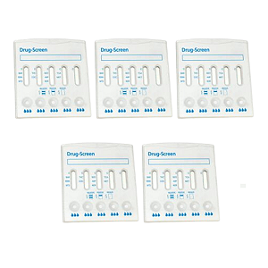 Teste de Drogas Multi 10 Drogas - 5 Unid - Cassete