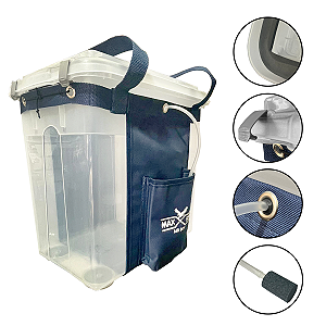 Caixa Transporte Isca Viva Viveiro Portatil Air Box Com Oxigenador