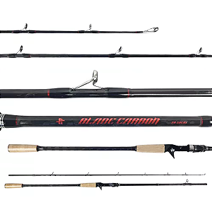 Vara Para Carretilha Blade Carbon 2,40m 2 Partes - Albatroz Fishing