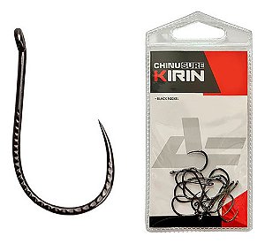 Anzol Chinu Sure Kirin Black Nickel Sem Fisga - Albatroz Fishing