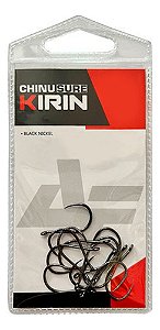 Anzol Chinu Sure Kirin Black Nickel Sem Fisga - Albatroz Fishing