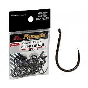 20 Anzóis Para Pesca Chinu Sure Sem Farpa Pinnacle Maruri