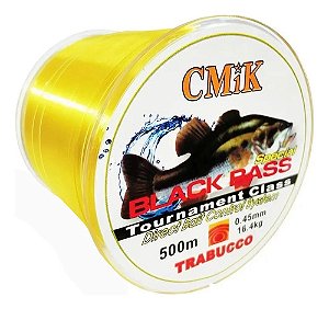 Linha Monofilamento Black Bass Special 500m - CMiK