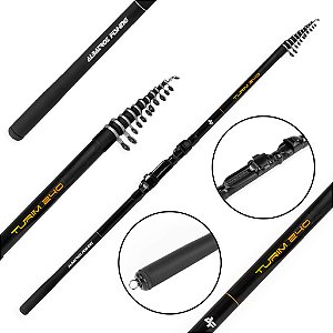 Vara Telescópica Ultra Light Turim 2,40m 12lb - Albatroz Fishing