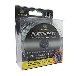 Linha De Pesca Monofilamento Platinum Xt Ottoni Escolha A Medida