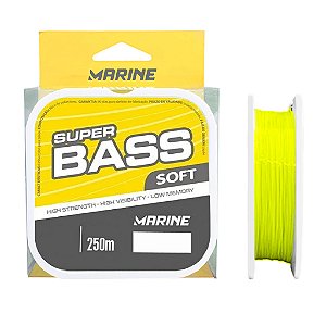 Linha Monofilamento Soft Super Bass 250m - Marine Sports