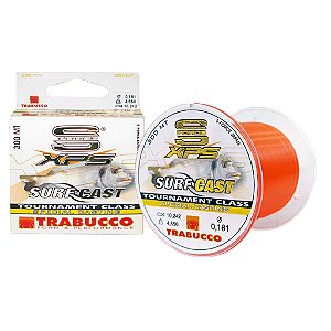 Linha Monofilamento Xps Surf Cast Laranja - Trabucco