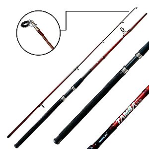 Vara Pesca Molinete Tamba 2 Partes 80lb Fibra de Vidro Maruri - Escolha a Medida
