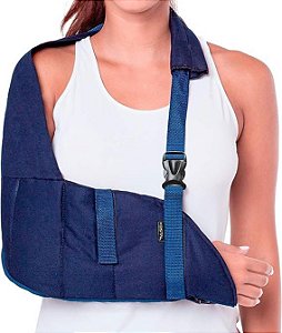 Tipoia Velpeau Estofada Bilateral Azul M BC0069