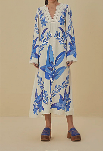 Vestido Cropped Leveza Tropical FARM