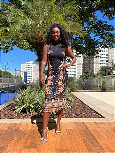 Vestido Midi Bella FARM