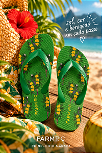 Chinelo Rio Maraca - FARM