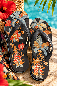 Chinelo Farm Rainbow – Colab Farm + Arezzo Amalfi Preto
