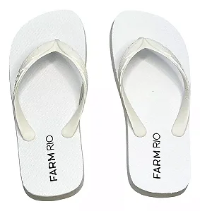 Chinelo Off White - FARM