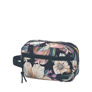 Necessaire Farm Amô – Estampa Romance Em Flor Preto FARM