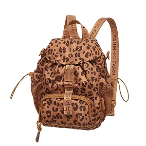 Bolsa Farm Pipoquinha (Mochila) – Estampa Onça FARM