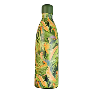 Garrafa Térmica Farm Glub Glub 1L – Estampa Floresta De Passarinho Farm