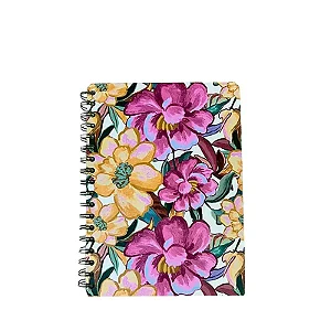 Caderno Universitário Farm 100 Folhas Pautado – Estampa Memórias De Verão FARM