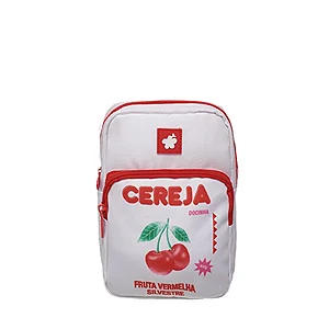 Bolsa Farm Fábula Zumzum Da Gema Cereja