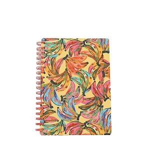 Caderno Universitário Cor De Banana Amarelo Brasil - Farm