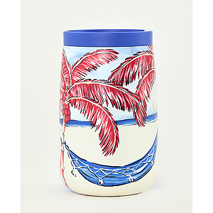 Copo Térmico Farm Que Sede 450ml – Estampa Diário De Verão Navy Farm