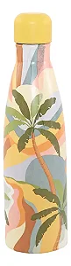 Garrafa Térmica Farm Glub Glub 500ml – Estampa Paisagem Carioca Multicolorido FARM