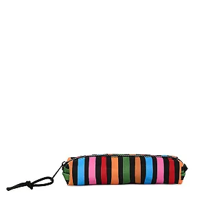 Mini Necessaire Farm Ora Bolas – Estampa Striped Stripes Preto FARM