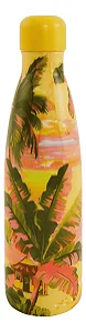 Garrafa Térmica Farm Glub Glub 500ml – Estampa Memórias De Verão Amarelo
