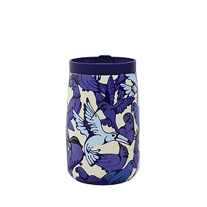 Copo Térmico Farm Que Sede 450ml – Estampa Passarejo Azul Off White Farm