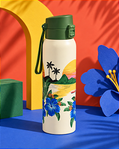 Garrafa Térmica Farm Etc 850ml – Estampa Esporte Sunset FARM
