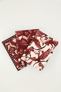 Trio de Cadernetas Farm – Estampa Tucano Cupido FARM