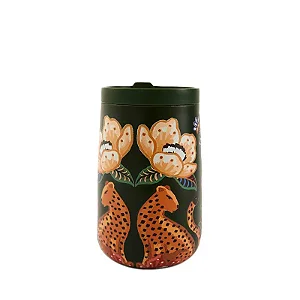 Copo Térmico Farm Que Sede 450ml – Estampa Doce Onça Farm