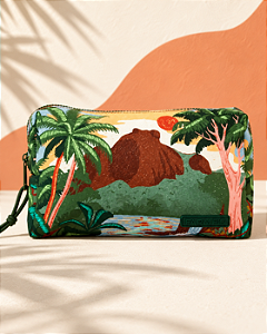 Necessaire Farm Ora Bolas G – Estampa Pedra da Gávea FARM