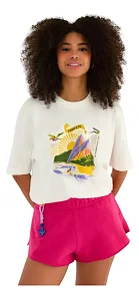 Camiseta T-shirt Ipanema Paisagem Rio - FARM