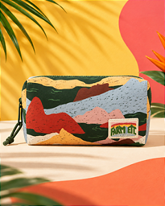 Necessaire Farm Ora Bolas P – Estampa Esporte Em Relevo FARM