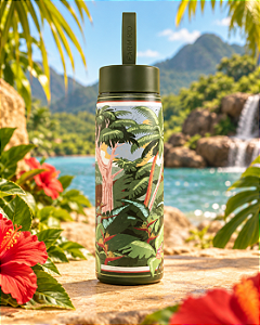 Garrafa Térmica Farm Que Sede 750ml – Estampa Pedra De Gávea