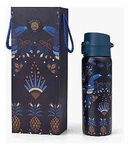 Garrafa Térmica Farm Etc 650ml – Estampa Lenço Magia Tropical FARM