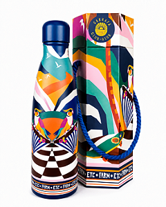 Garrafa Térmica Farm Glub Glub 500ml – Estampa Calopsita Skate FARM