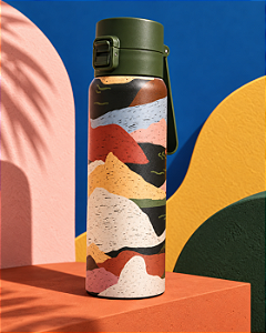 Garrafa Térmica Farm Etc 850ml – Estampa Relevo Carioca FARM