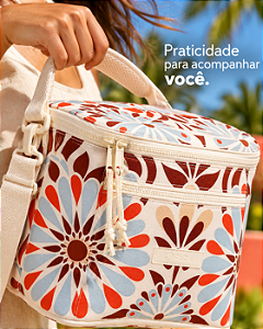 Mini Cooler Farm Farofa – Estampa Florejo FARM
