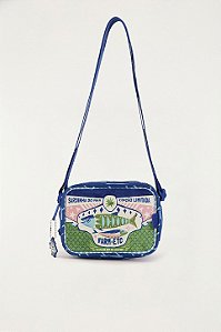 Bolsa Farm Chamego Transversal (Shoulder Bag) – Estampa Praia Rj Cardume Sonhador FARM