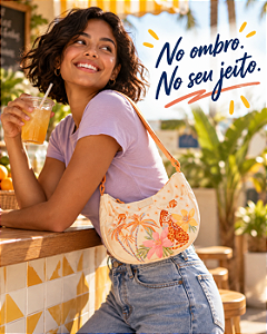 Bolsa Banana P Onça dos Trópicos - FARM