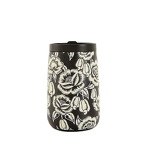 Copo Térmico Farm Que Sede 450ml – Estampa Floral Caju Farm